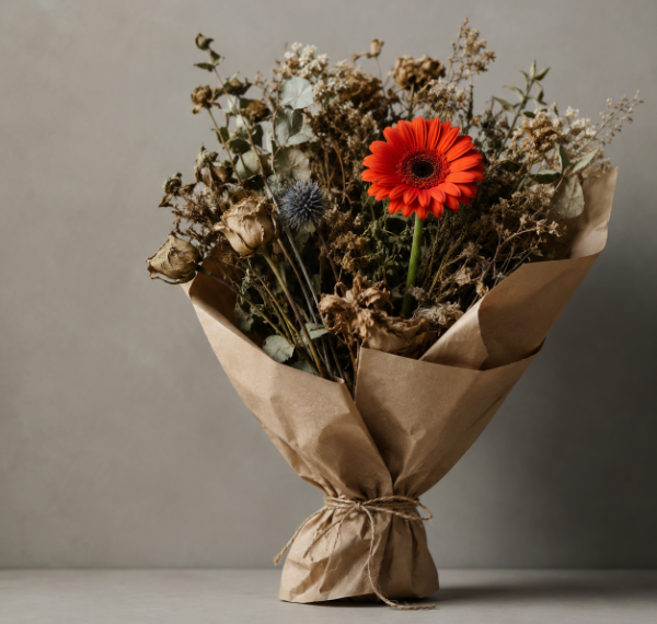 Bucket flower