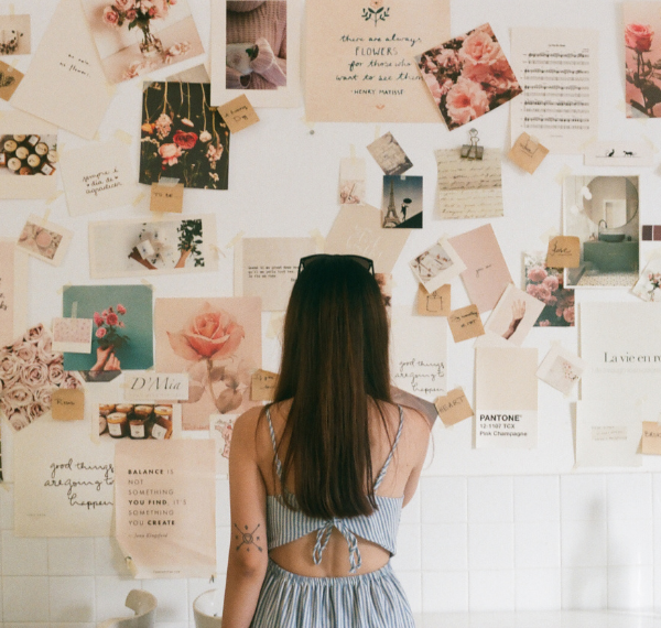 girl & wall